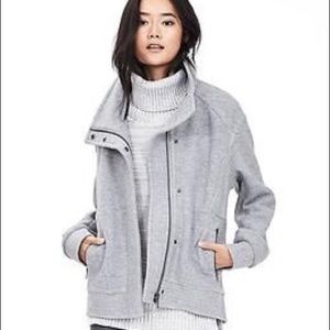 GUC Banana Republic wool moto jacket Petite M